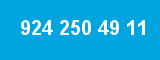 924 250 49 11